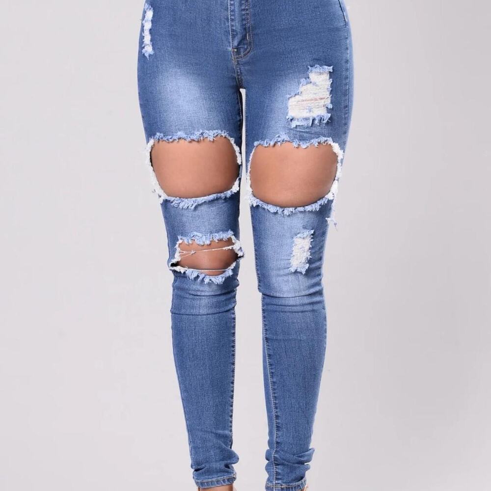 Fashion nova skinny jeans high